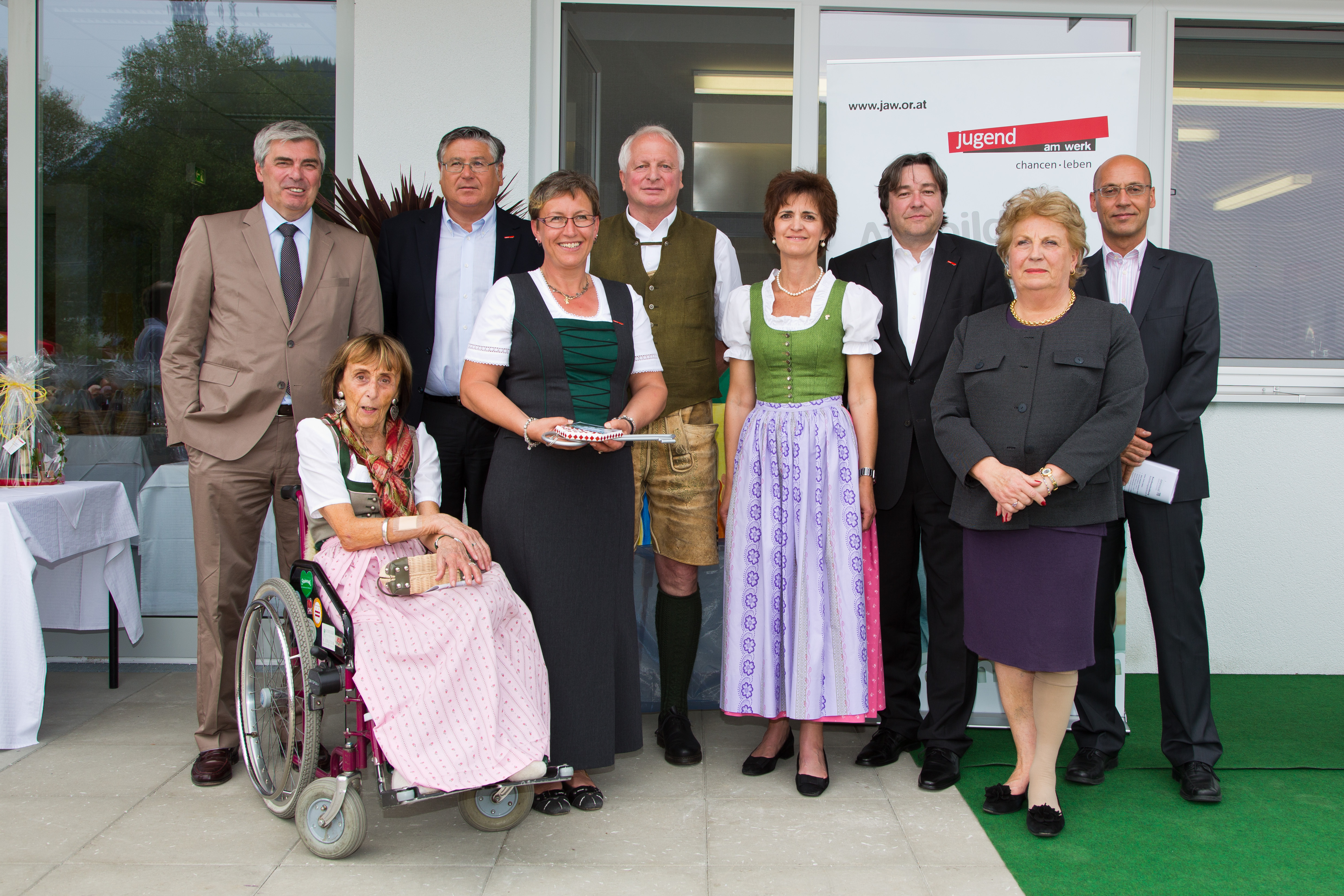 Eröffnung des neuen Gebäudes an der Selzthaler Straße