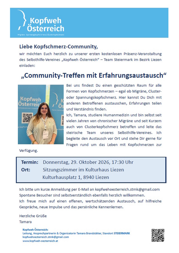 Erfahrungsaustausch Kopfwehgeplagte